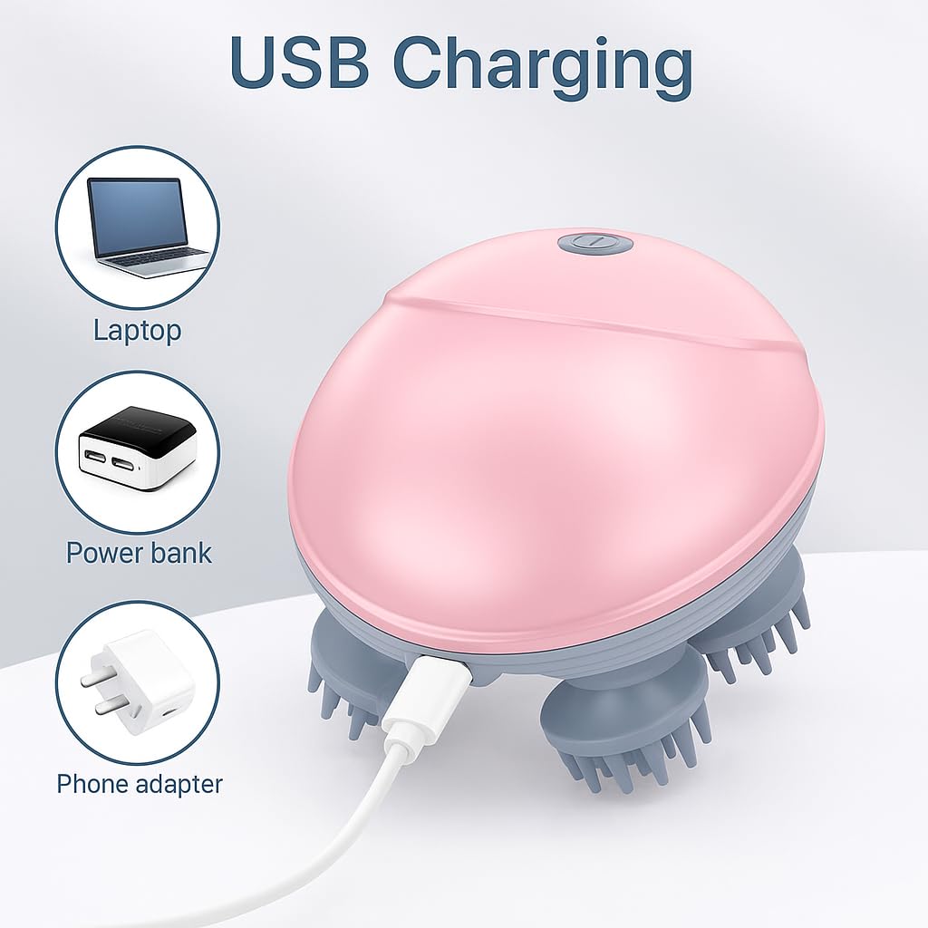 electric head scalp massager