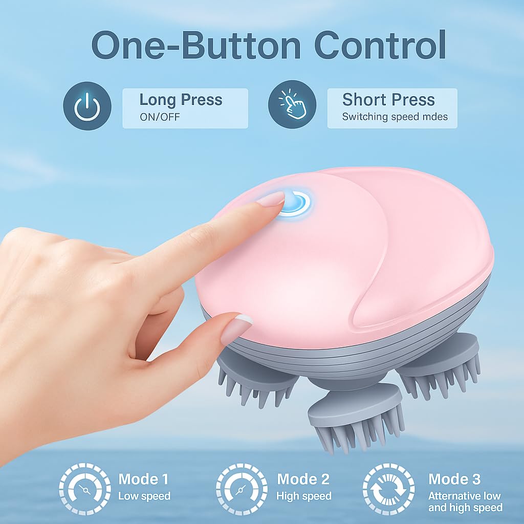 electric head  scalp massager